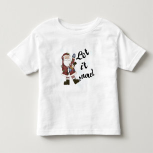 Camiseta Infantil Papais noeis Deixam-na Neve T-shirts e presentes