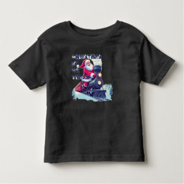 Camiseta Infantil Papais noeis num comboio