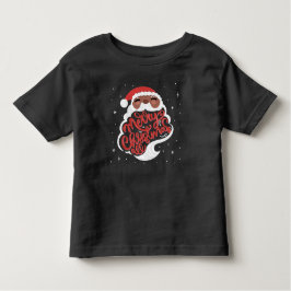 Camiseta Infantil Papais noeis Pretos | Feliz Natal Todos