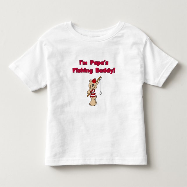 CAMISETA INFANTIL PAPÁS QUE PESCAM O AMIGO (Frente)