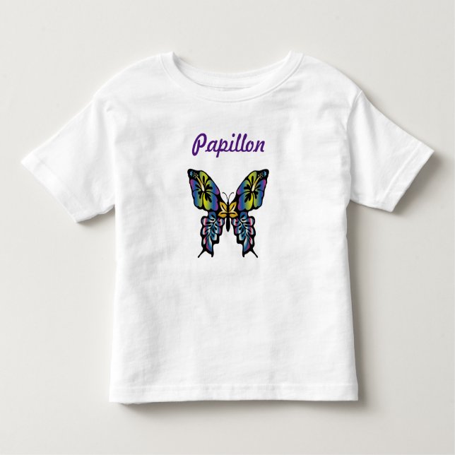 Camiseta Infantil Papillon (Frente)