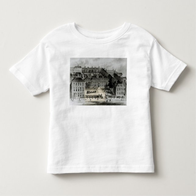 Camiseta Infantil Para o sul parte dianteira da casa de Leicester, (Frente)