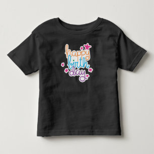 Camiseta Infantil Parabéns, T-Shirt