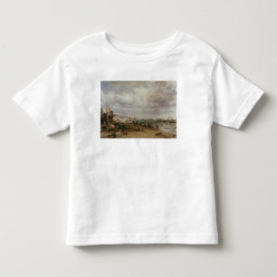 Camiseta Infantil Parada marinha de John Constable e cais Chain