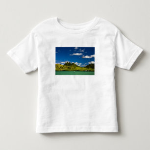 Camiseta Infantil Parasailing à vista do impressionante Leão