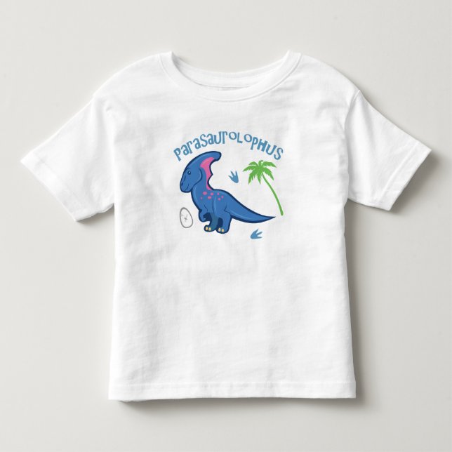 Camiseta Infantil Parasaurolophus (Frente)