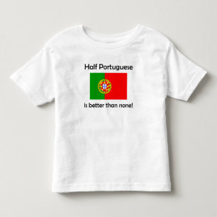 Camiseta Infantil Parcialmente português