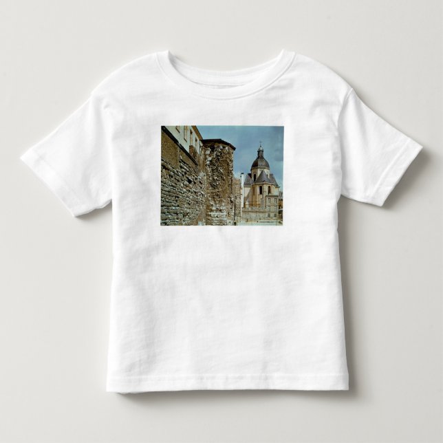 Camiseta Infantil Parede de DES Jardins da rua de Philippe Auguste (Frente)