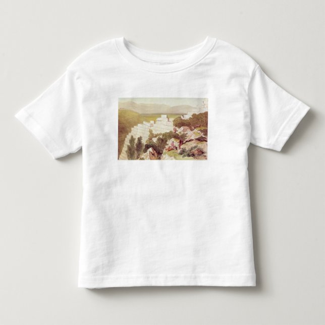 Camiseta Infantil Paredes de Samos antigo, Cephalonia, século XIX (Frente)