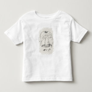 Camiseta Infantil Paridade Lui-Meme de de Lautrec da carga (lápis n