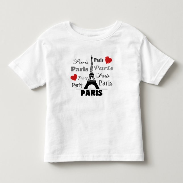 Camiseta Infantil Paris (Frente)