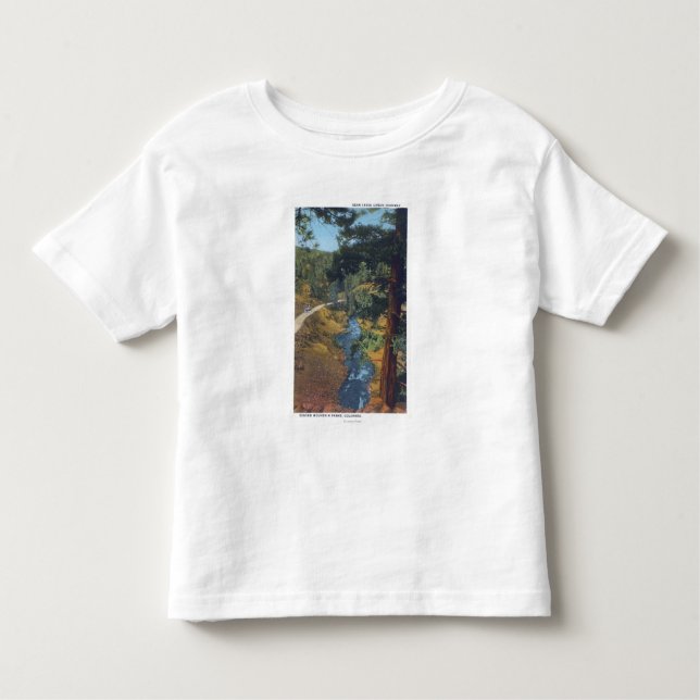 Camiseta Infantil Parque da montanha de Denver, CO - garganta da (Frente)