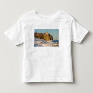 Camiseta Infantil Parque Estadual Farol Split Rock no Lago
