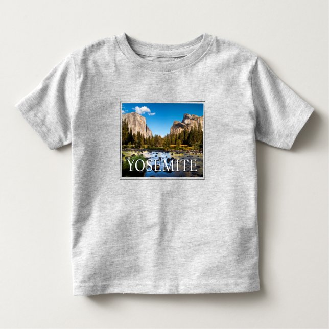 Camiseta Infantil Parque Nacional Yosemite, Califórnia (Frente)
