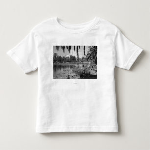 Camiseta Infantil Parque ocidental de Los Angeles, lago de CA no