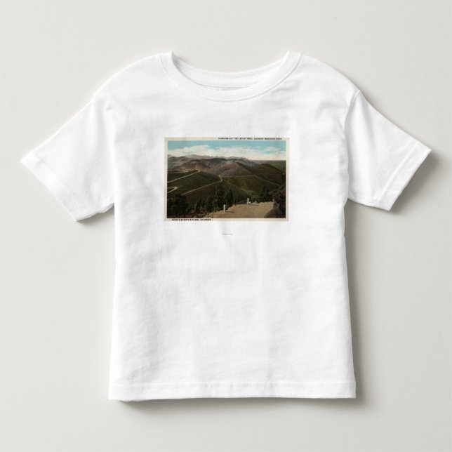 Camiseta Infantil Parques da montanha de Denver, CO (Frente)