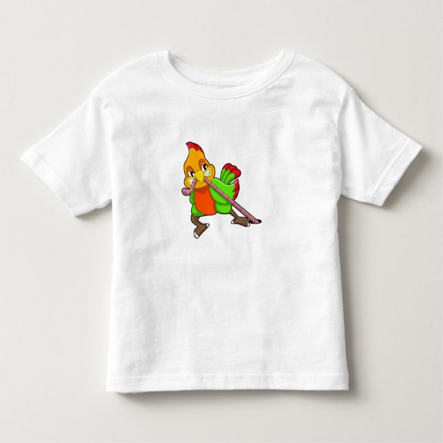 Camiseta Infantil Parrot with Worm (Frente)