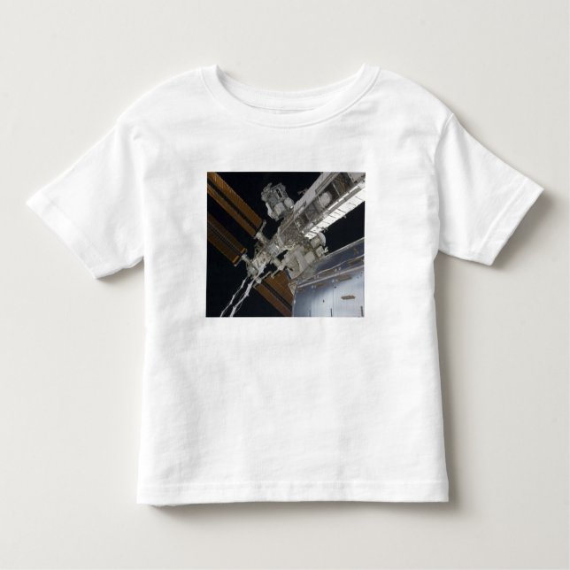 Camiseta Infantil Parte da Estação Espacial Internacional 3 (Frente)