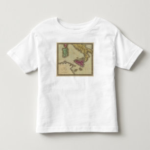 Camiseta Infantil Parte do sul de Italia