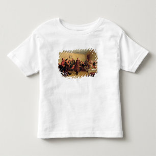 Camiseta Infantil Partido de noite de um comerciante