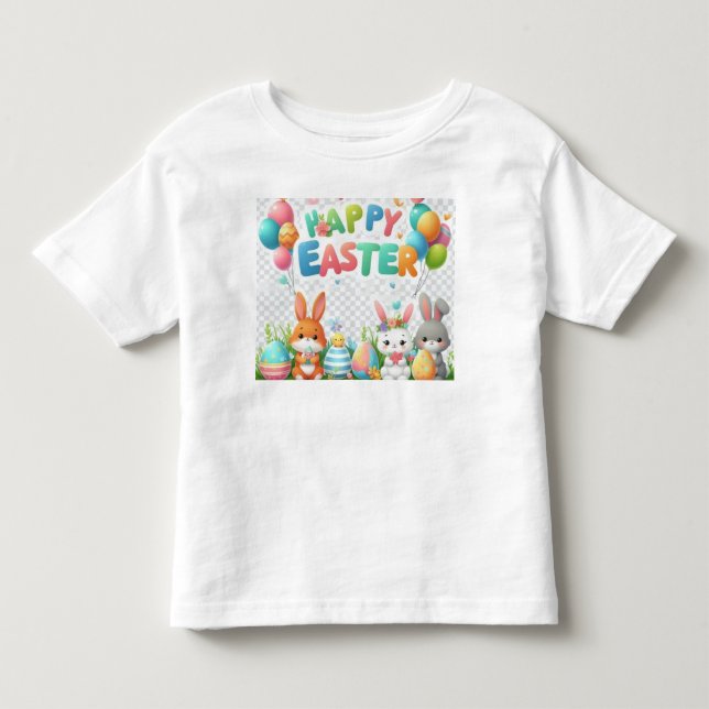 Camiseta Infantil Páscoa (Frente)