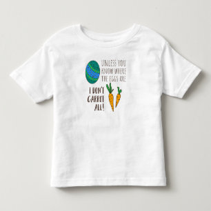 Camiseta Infantil Páscoa Bonita Pun Engraçado Citação Dizendo Ca