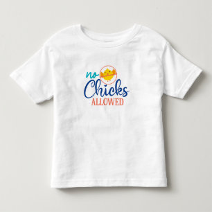 Camiseta Infantil Páscoa sem Pintinhos Permitida