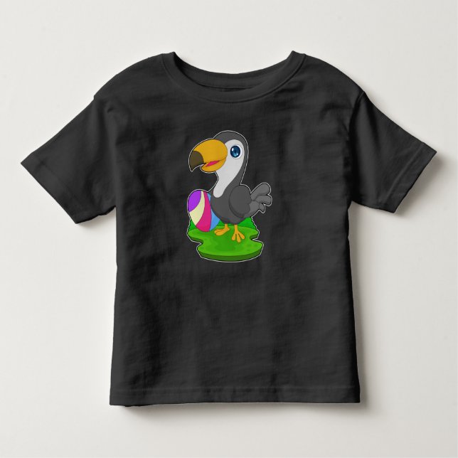 Camiseta Infantil Páscoa toucador ovo de Páscoa (Frente)