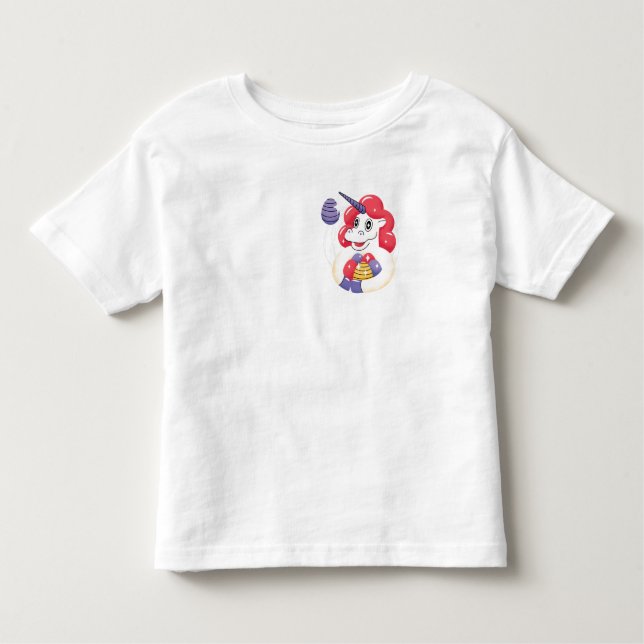 Camiseta Infantil Páscoa Unicorn (Frente)