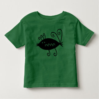 Camiseta Infantil Pássaro bonito em Paris