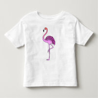 Pássaro Flamingo Rosa Lineart-57667