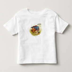 Camiseta Infantil Pássaro que guardara um livro e que ensina em um