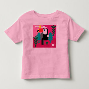 Camiseta Infantil Pássaro Tropical de Toucan