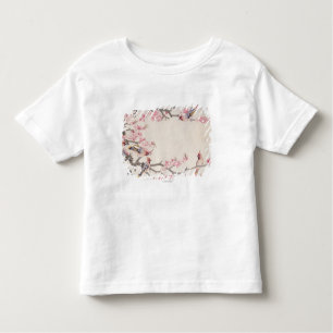 Camiseta Infantil Pássaros do canto no primavera