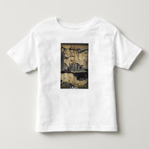 Camiseta Infantil Pássaros e flores das quatro estações