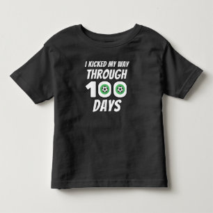 Camiseta Infantil Passei por 100 dias de amantes de futebol