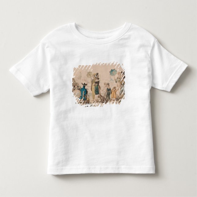 Camiseta Infantil Passeio no Champs-Elysees, 1811 (Frente)