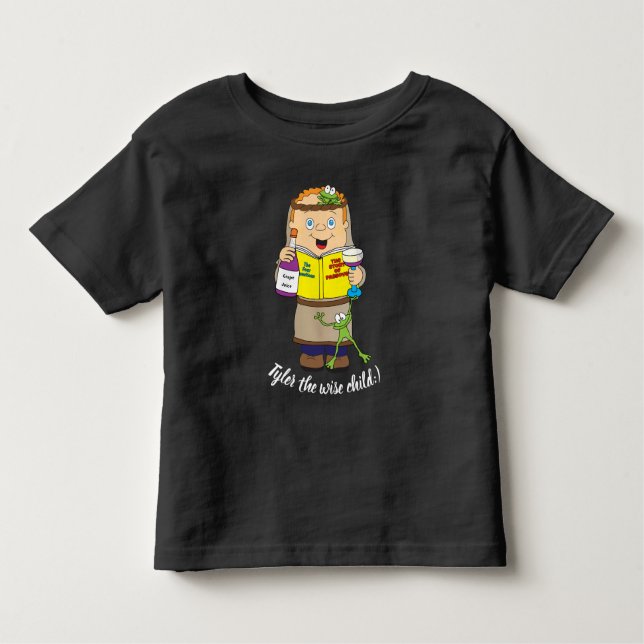 Camiseta Infantil Passover "A Criança Sábia" (Frente)