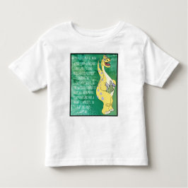 Camiseta Infantil Passover Toddler Define Baruchiossauro