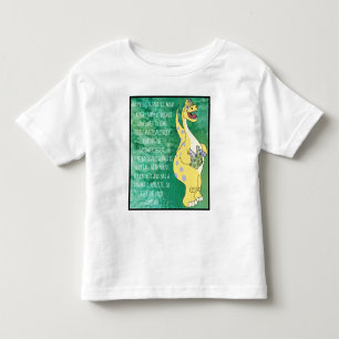 Camiseta Infantil Passover Toddler Define Baruchiossauro
