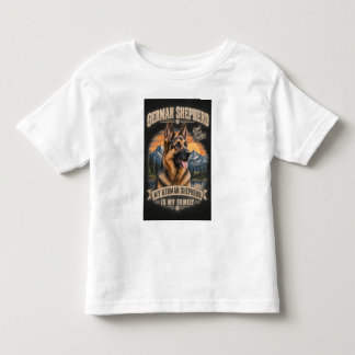 Camiseta Infantil pastor alemão
