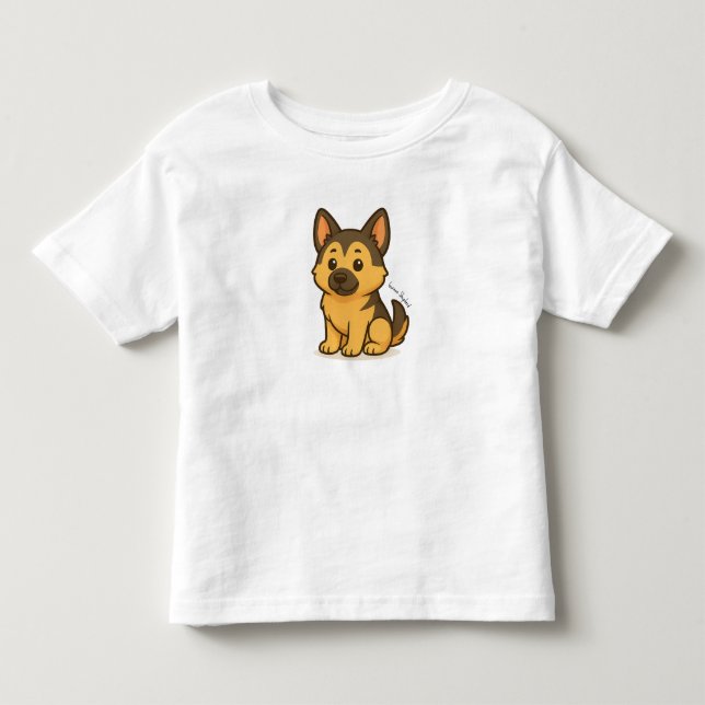 Camiseta Infantil Pastor Alemão (Frente)