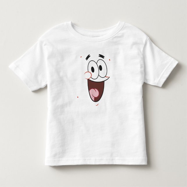 Camiseta Infantil Patinador do SpongeBob Halloween Patrick (Frente)