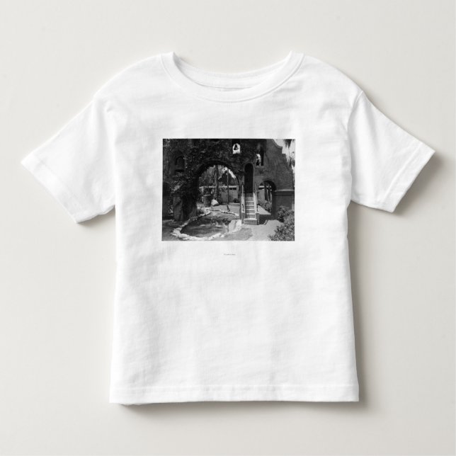 Camiseta Infantil Pátio da pensão da missão do beira-rio, CA (Frente)