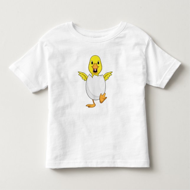 Camiseta Infantil Pato com ovo (Frente)