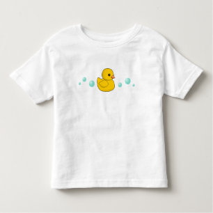 Camiseta Infantil Pato de Borracha Bonito - Pato Amarelo - Pato Kawa