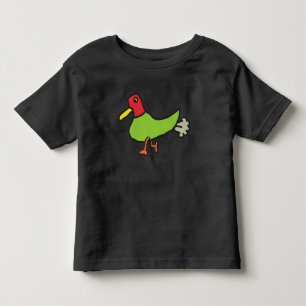Camiseta Infantil Pato de Fartura Engraçado