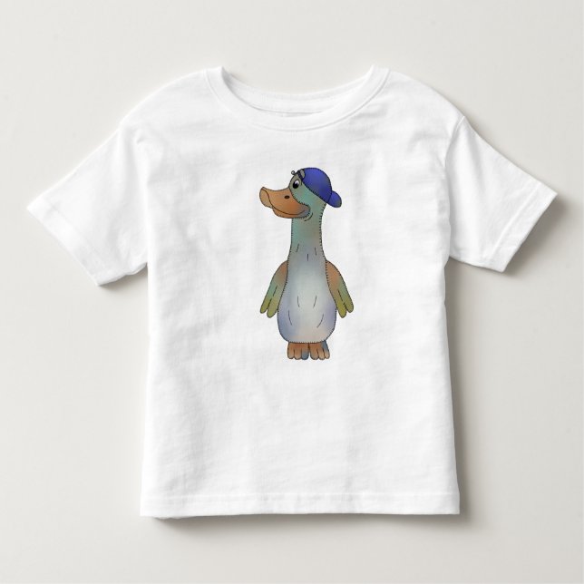 Camiseta Infantil Pato genial (Frente)