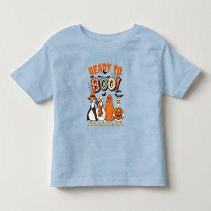 Camiseta Infantil Patos Engraçados Prontos para Boo Halloween