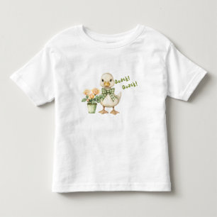 Camiseta Infantil Patozinho Caprichoso Laço Xadrez Ginga Verde
